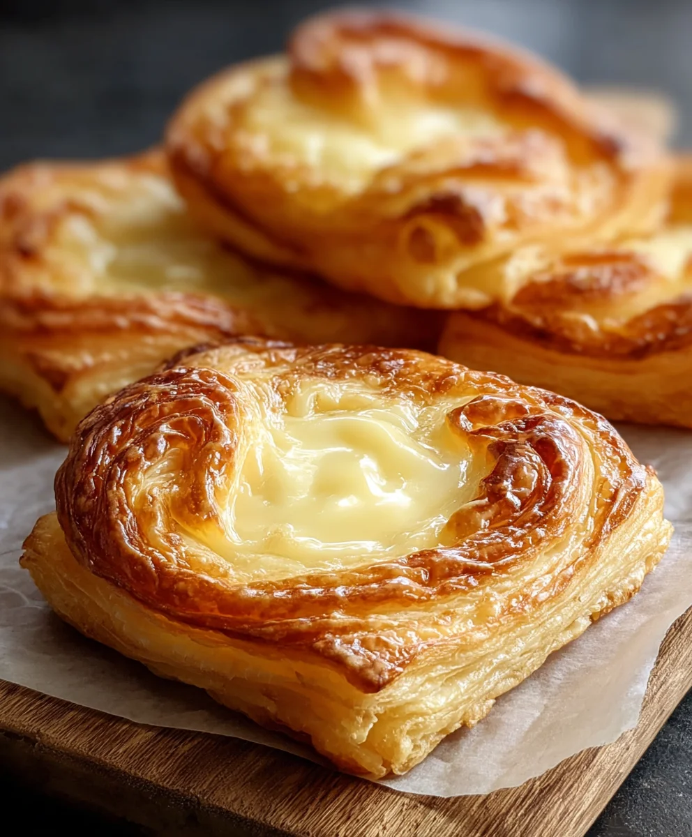 Easy Homemade Cheese Danishes Recipe-Flaky Pastry