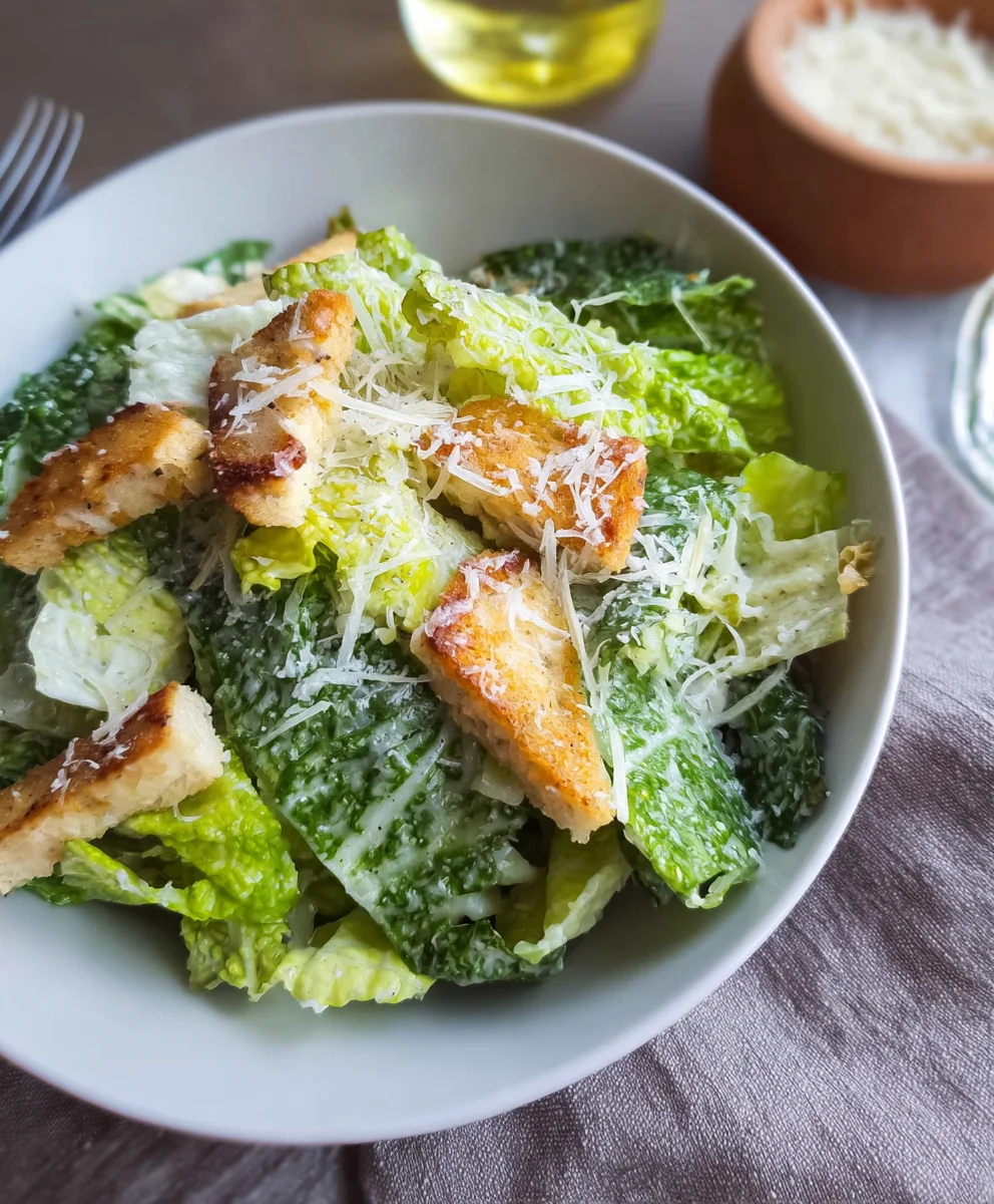 The Best Vegetarian Caesar Salad Recipe