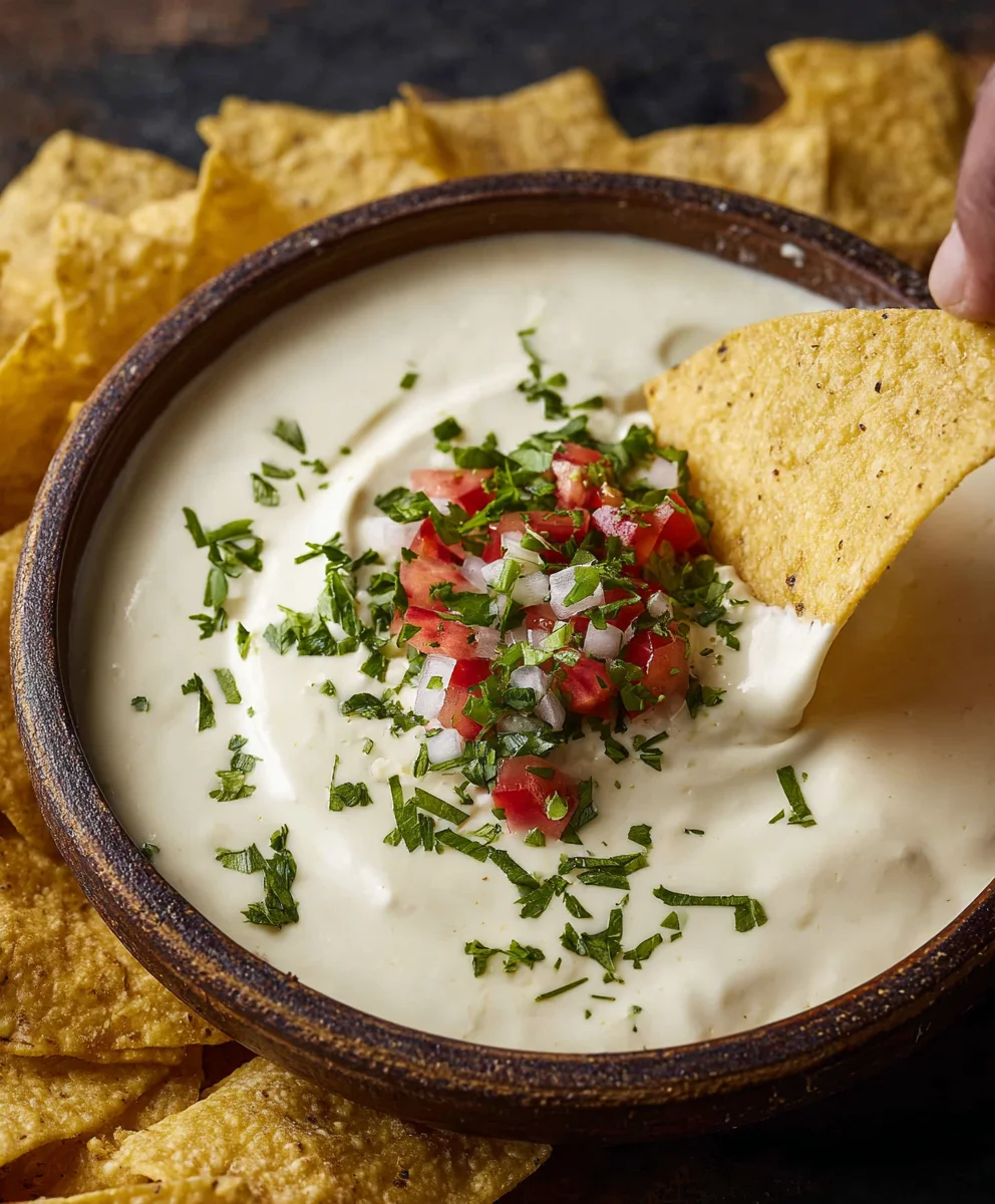 Easy Queso Blanco Cheese Dip Recipe - Creamy & Delicious