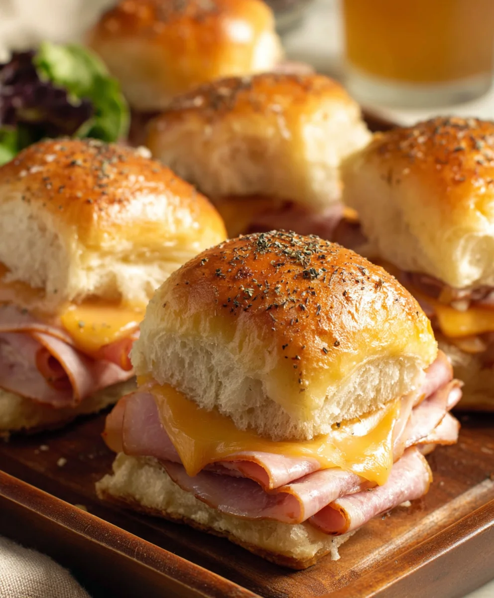 Beef Beef Ham Cheese Sliders Recipe