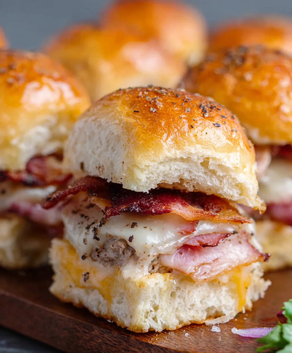 Easy Baked Club Sliders - Delicious Beef Bites
