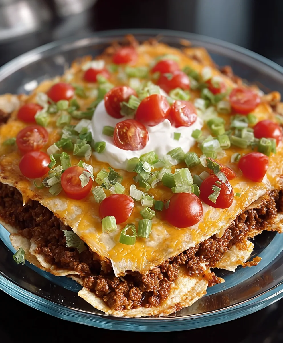 Easy Layered Taco Bake Recipe- Delicious Family Dinner