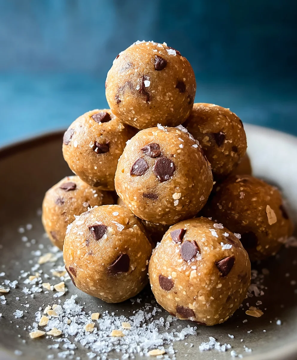 No-Bake Chickpea Cookie Bites Recipe