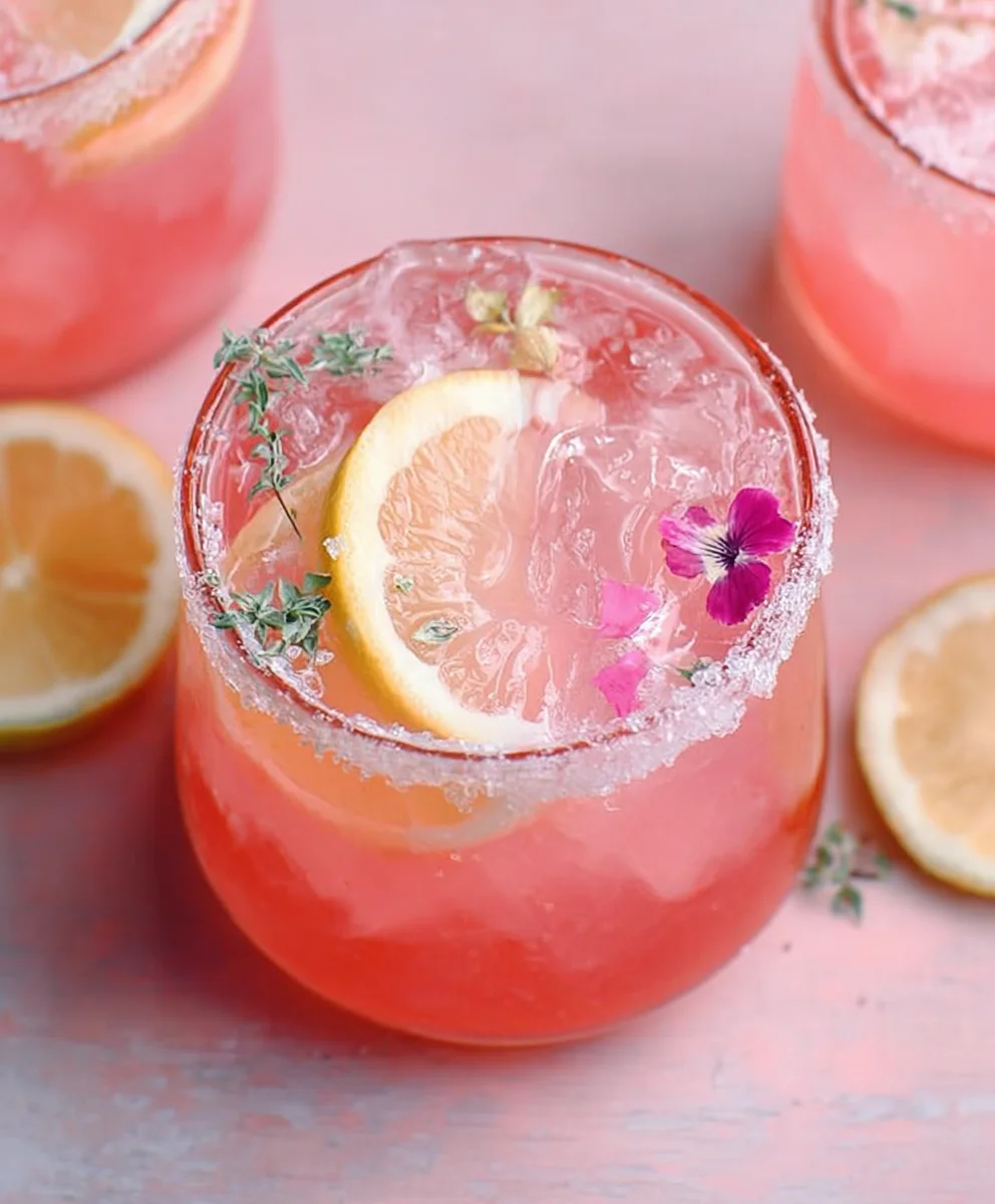 Refreshing Pink Lemonade Non-Non-Non-Alcoholic Alternativeic Cocktail Recipe