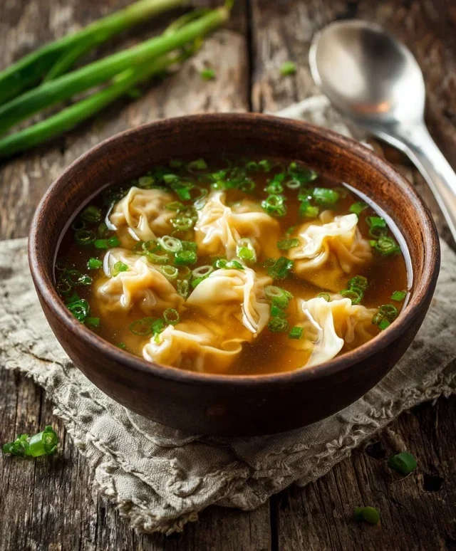 Naked Wonton Soup