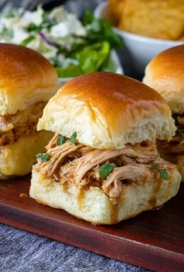 Crock Pot Mississippi Chicken Sliders