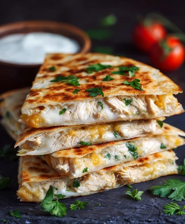 Keto Chicken Quesadilla