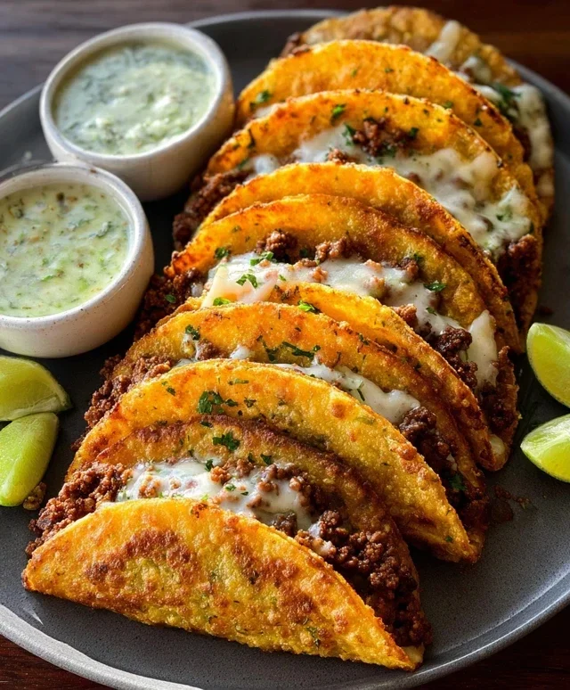 Crispy Ground Beef Tacos