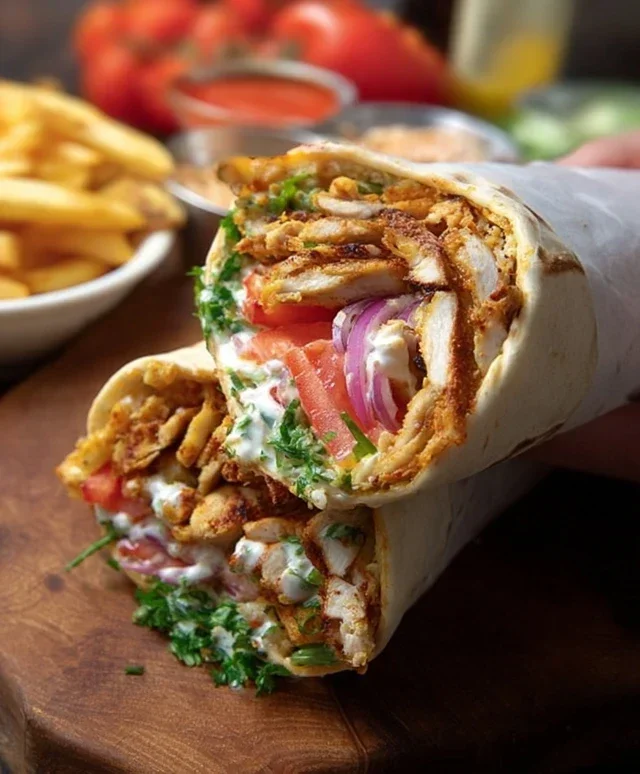 Chicken Shawarma Wrap