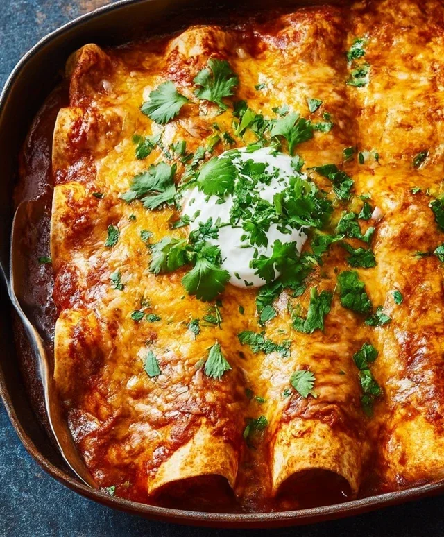 Delicious Chicken Enchiladas