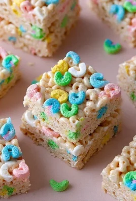 Lucky Charms Rice Krispie Treats