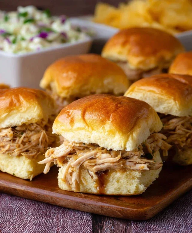 Crock Pot Mississippi Chicken Sliders