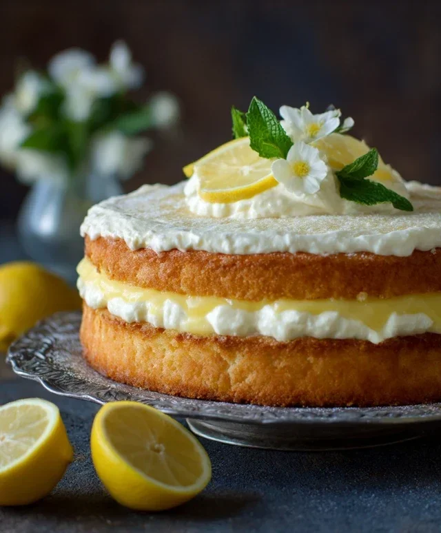 Top 1 Italian Lemon Cream Cake Irresistible