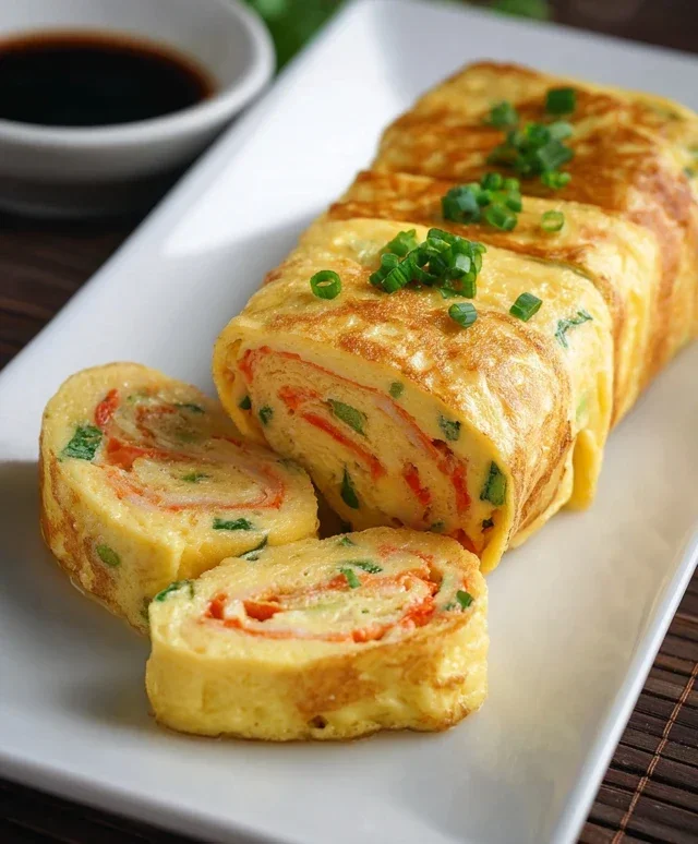 Gyeran Mari (Korean Rolled Omelette)