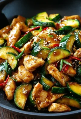 Chicken Zucchini Stir Fry