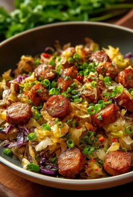 Easy Sausage and Cabbage Stir Fry