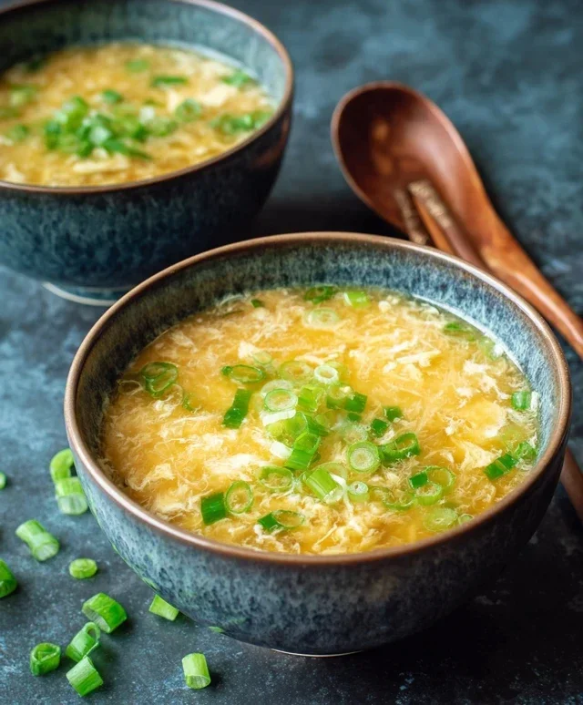 Homemade Egg Drop Soup (Keto & Gluten Free)