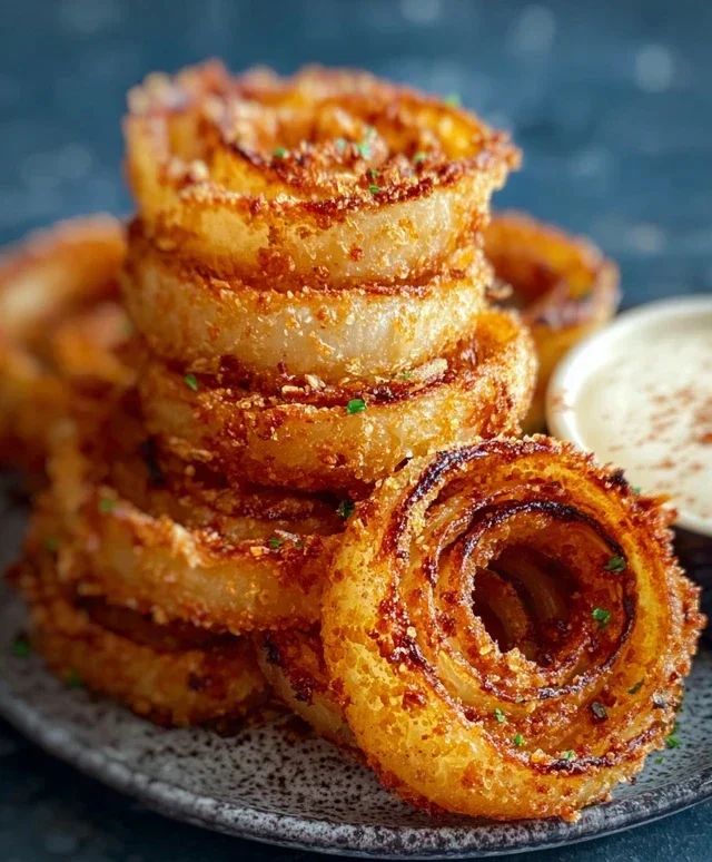 Viral High-Protein Keto Onion Rings Hack (No Breadcrum extract extractbs, No Frying!)