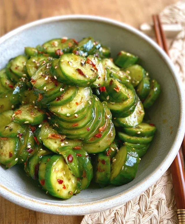 Spicy Asian Cucumber Salad