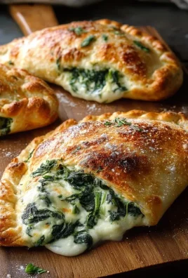 Ricotta Spinach Calzones