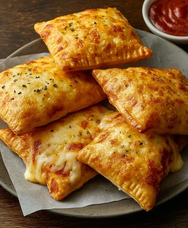Cheesy Pizza Pockets
