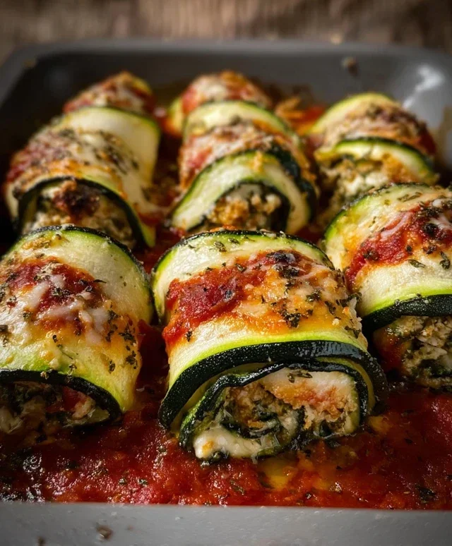 Vegan Zucchini Rollatini