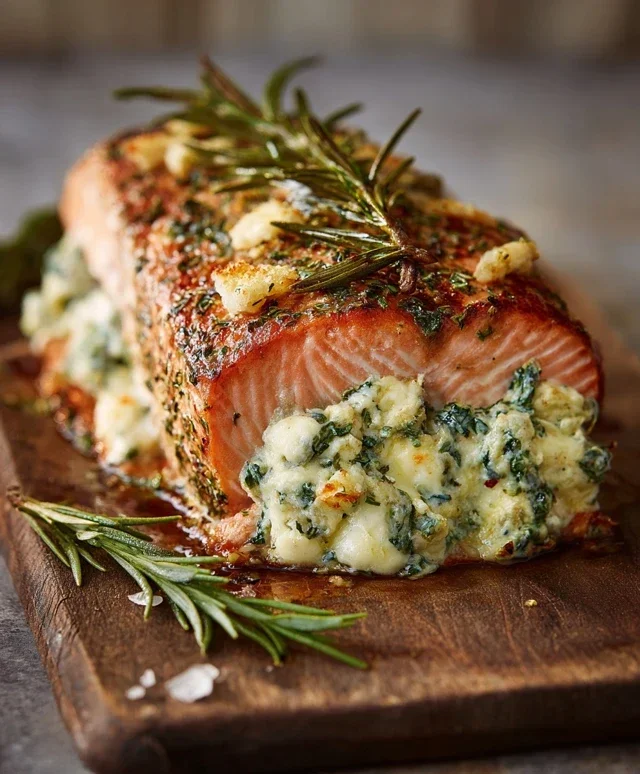 Stuffed Salmon