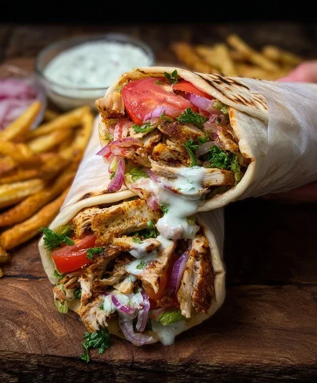 Chicken Shawarma Wrap