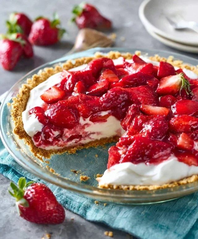 Strawberry Cream Cheese Pie