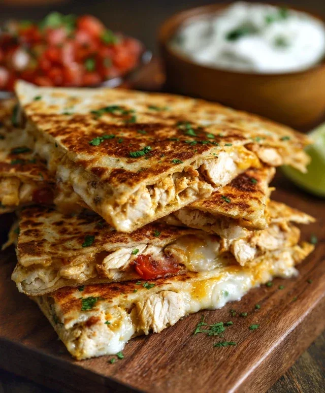 Keto Chicken Quesadilla