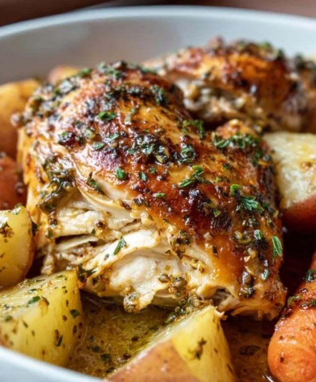 Garlic Butter Chicken Crockpot Recipe: 6-Hour Magic for Tender Bliss