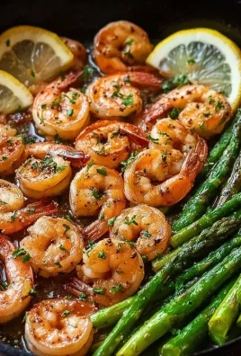 Lemon Garlic Shrimp and Asparagus (20-Minutes)