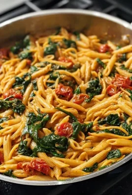 One-Pot Spinach Tomato Pasta