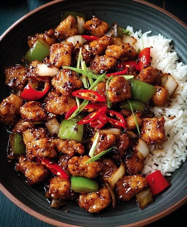 Easy Black Pepper Chicken