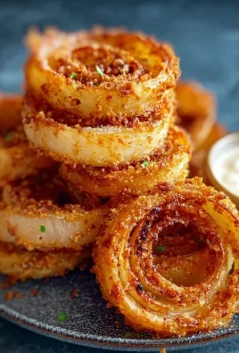 Viral High-Protein Keto Onion Rings Hack (No Breadcrum extract extractbs, No Frying!)