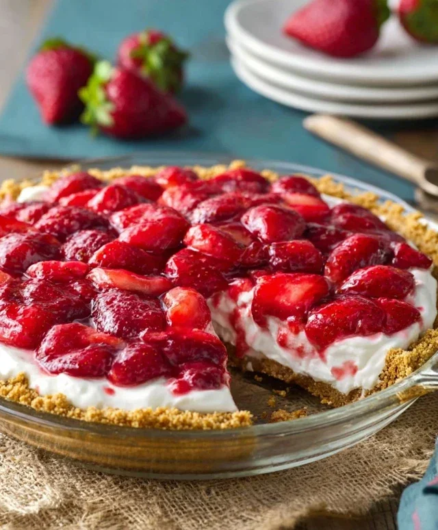 Strawberry Cream Cheese Pie